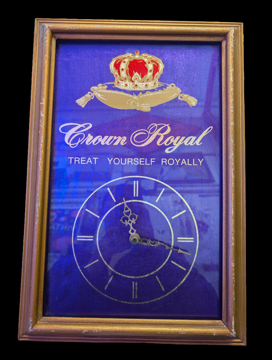 Crown Royal Wall Clock