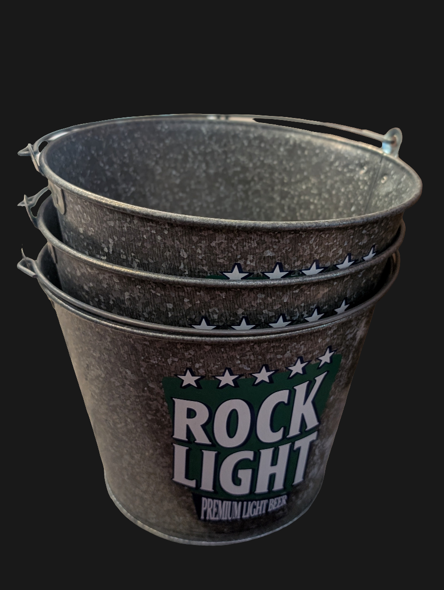Rock Light Beer Bucket
