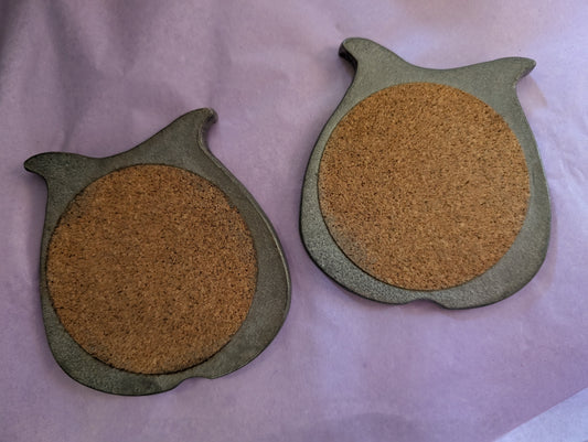 Budweiser Horseshoe Coaster Set (2)